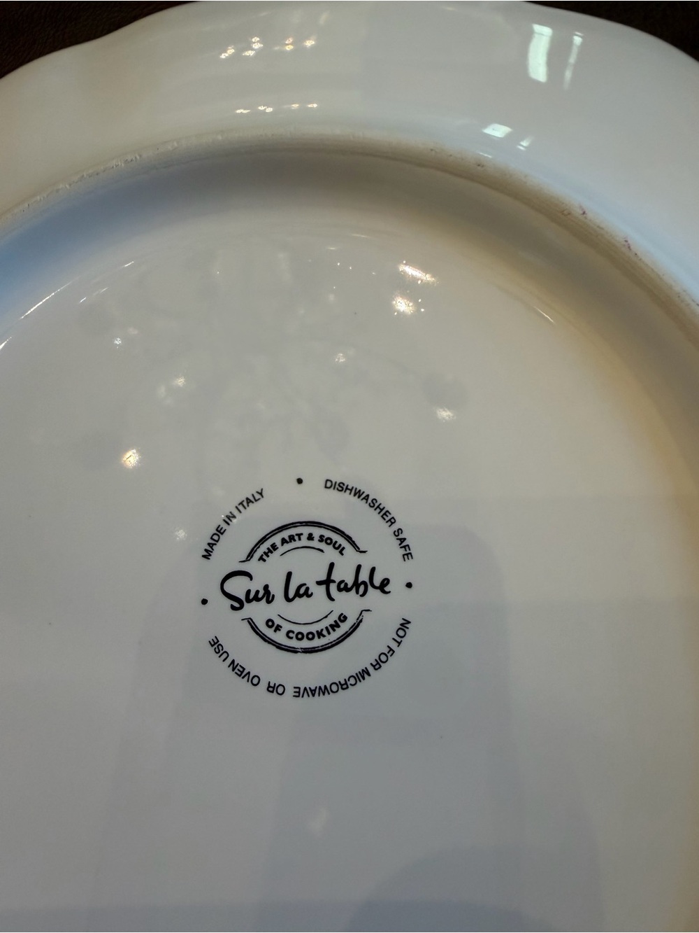 Sur la Table Nova Deruta Salad/Dessert Plate - Set of 3 (not 4) - Picture 5 of 8